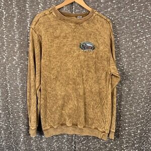 Vtg‎ Mcintosh & Seymour Grand Canyon Railway Embroidered Pullover Sweatshirt M